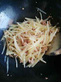 肉末土豆丝的做法步骤6